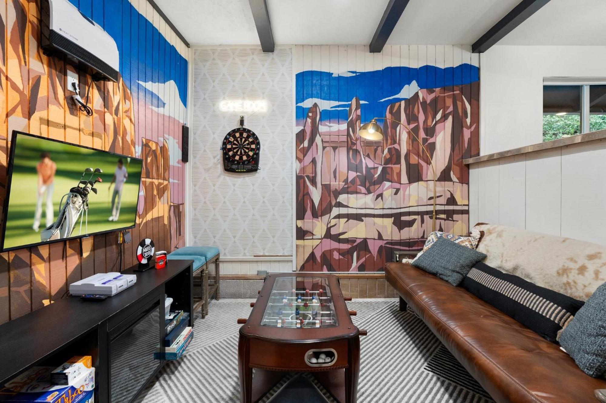 Walk To Gc Train Depot And Route 66, King Beds, Game Room, Bbq, Firepit Williams Luaran gambar